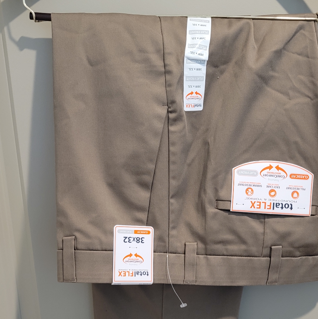 Brand New Roundtree  York Slacks